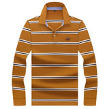 New Arrival Long Sleeve Polo Shirt Men High Quality Stylish 3D Embroidery Brand Tace & Shark Polo Shirts Casual & Business Cloth