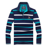 New Arrival Long Sleeve Polo Shirt Men High Quality Stylish 3D Embroidery Brand Tace & Shark Polo Shirts Casual & Business Cloth