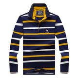 New Arrival Long Sleeve Polo Shirt Men High Quality Stylish 3D Embroidery Brand Tace & Shark Polo Shirts Casual & Business Cloth