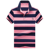 New Arrival Long Sleeve Polo Shirt Men High Quality Stylish 3D Embroidery Brand Tace & Shark Polo Shirts Casual & Business Cloth