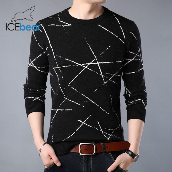 ICEbear 2019 New Men's Sweater High Quality Male Apparel Autumn Men's Brand Clothing 1821